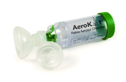 Vetmac Inhaler AeroKat Feline Aerosol Chamber for Small to Medium Cats | Inhaler ...